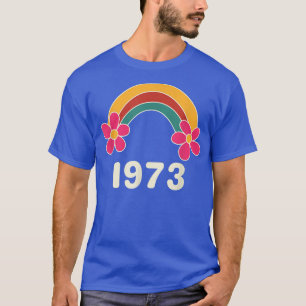 Camiseta Pro Choice Retro Vintage Rainbow 1973 Feminismo 19