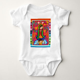 CAMISETA PRO CUSTOMIZÁVEL DE VIRGEN DE GUADALUPE CARICATURA