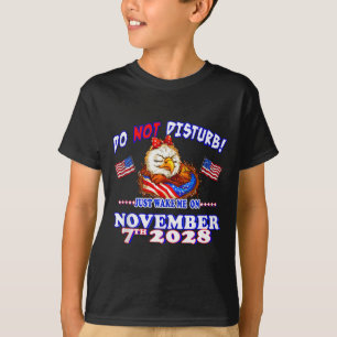 Camiseta Pró Democracia Quatro de Julho 4 Sarcástico Eleiçã