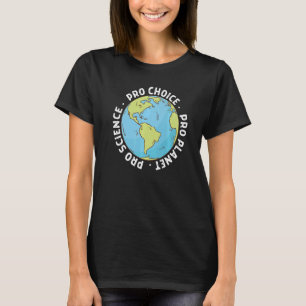 Camiseta Pró Escolha Pro Science E Pro Planet Life