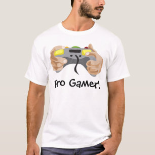 Camiseta pro gamer!  Customizável: