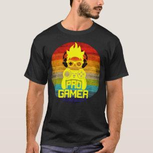 CAMISETA PRO GAMER - FANÁTICO POR JOGOS