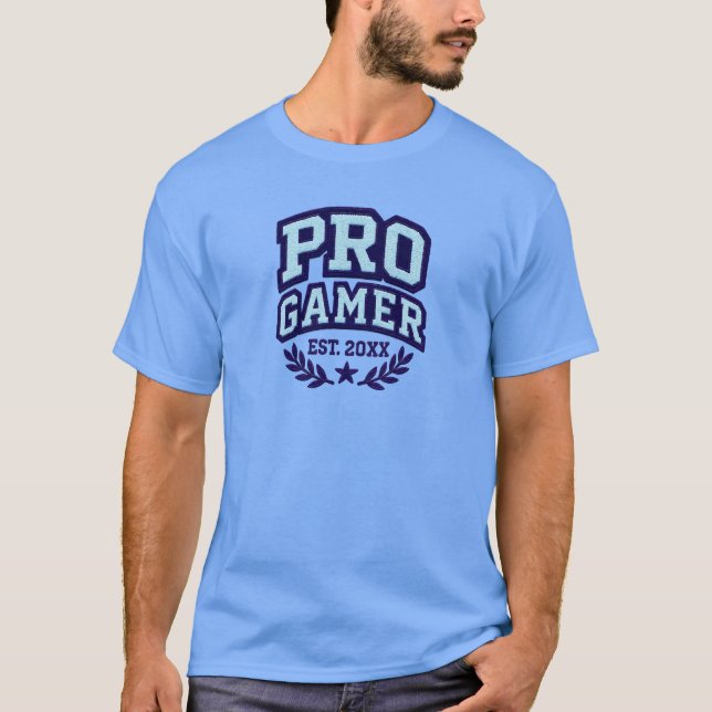 Camiseta PRO GAMER - Varsity Chenille Patch (Frente)
