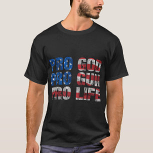 Camiseta Pro God Pro Gun Pro Life