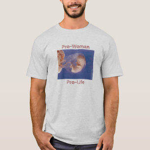 Camiseta Pró-Mulher Pró-Vida
