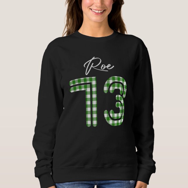 Camiseta Pro Roe 1973 Xadrez Buffalo - direito de aborto (Frente)