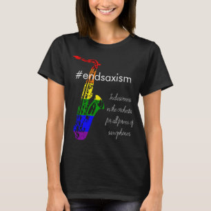 Camiseta Pro saxofone-orgulho brincalhão do design do