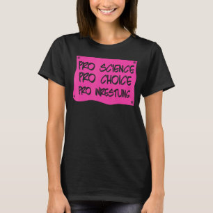 Camiseta Pro Science Pro Choice Luta Direito das Mulheres