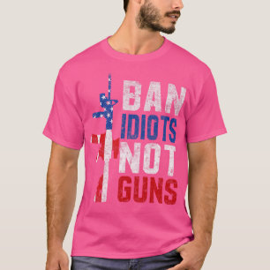 Camiseta Pro Segunda Emenda Proibição de Direitos de Armas 