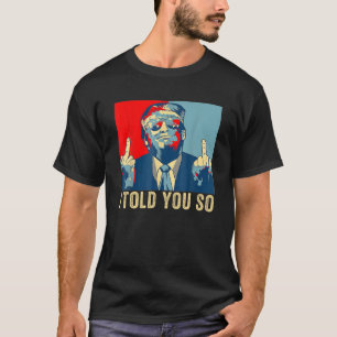 Camiseta Pro Trump Eu Disse Que 45... Presidente Voltarei