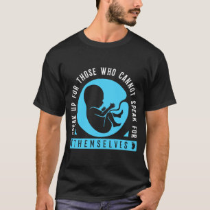 Camiseta Pró-vida Antiaborto por nascença
