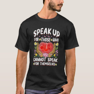 Camiseta Pró-Vida Não-Nascido Anti-Aborto
