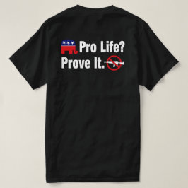 Camiseta Pró Vida? Proveja - Proíba Armas de Assalto - 2 La