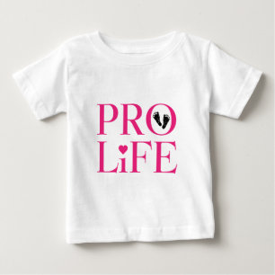Camiseta Pró-Vida Rosa