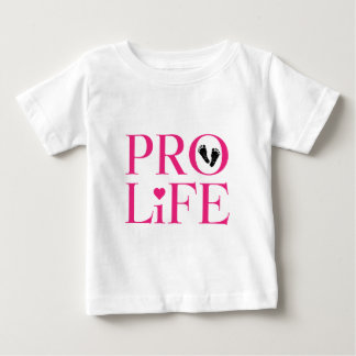 Camiseta Pró-Vida Rosa
