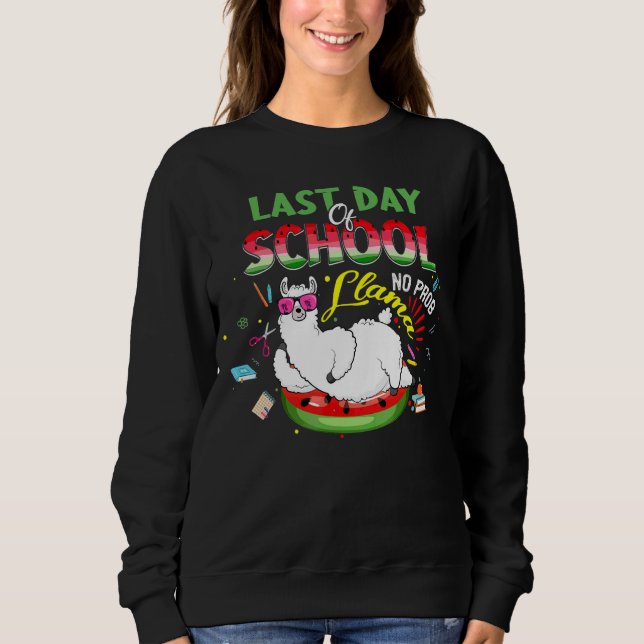 Camiseta Prob Lama No Último Dia De Professora Verão Va (Frente)