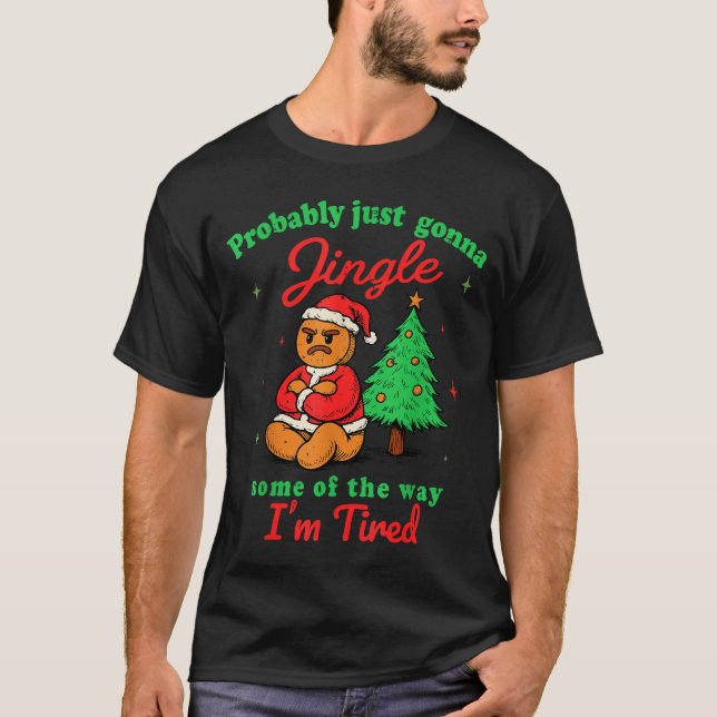 Camiseta Probably Just Going To Jingle Some Of The Way Chri (Frente)