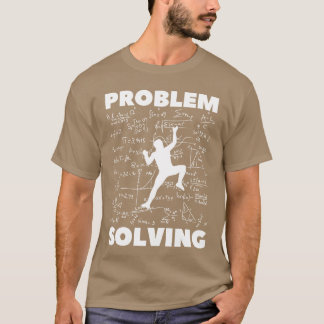Camiseta Problem Solving Climber Rock Climbing