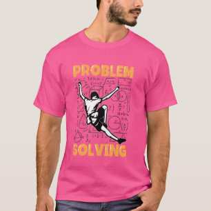 Camiseta Problema Ao Resolver A Escalada De Montanha Do Cli