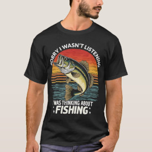 Camiseta Problema da Esposa Gritando Pesca Divertida Resolv