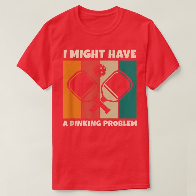 Camiseta Problema de Dinheiro Pickleball para Pickleba (Frente do Design)