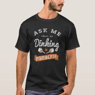 Camiseta Problema de Dinheiro Retro Engraçado com Pickleba