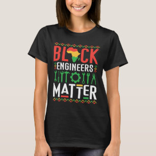 Camiseta Problema de Engenheiros Negros Orgulho Africano Am