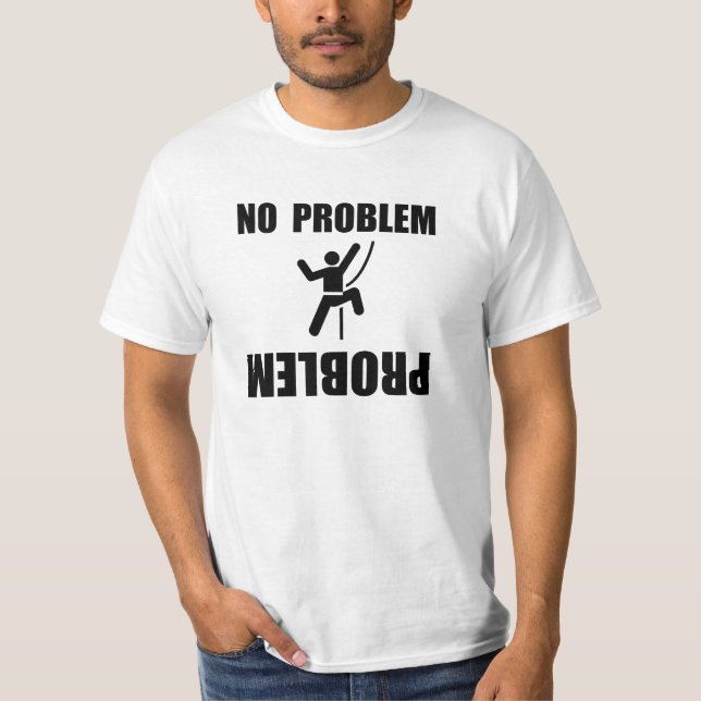 Camiseta Problema de escalada (Frente)