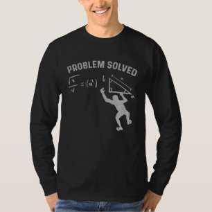 Camiseta Problema de escalada em bloco resolvido