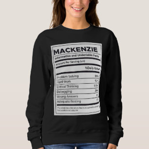 Camiseta Problema De Informações Nutricionais Do Mackenzie