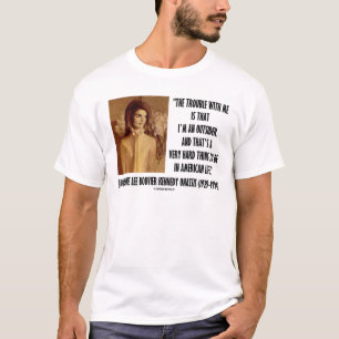 Camiseta Problema do retrato de Jackie Kennedy comigo