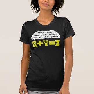 Camiseta Problema Engraçado Matemática