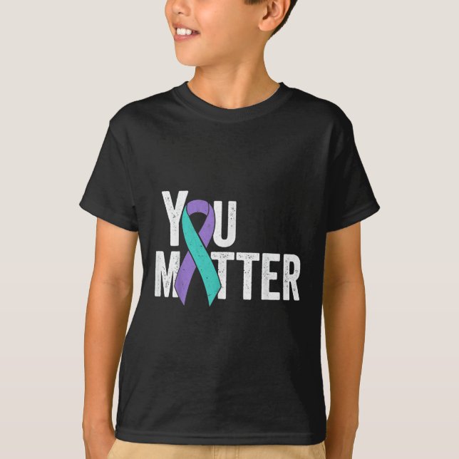 Camiseta Problema Na Prevenção Contra O Suicídio (Frente)