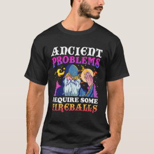 Camiseta Problemas Antigos Requerem Algumas Bombas De Fogo