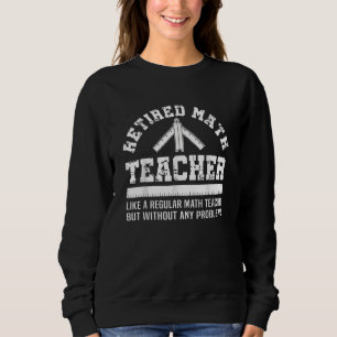 Camiseta Problemas de aposentadoria dos professores de mate