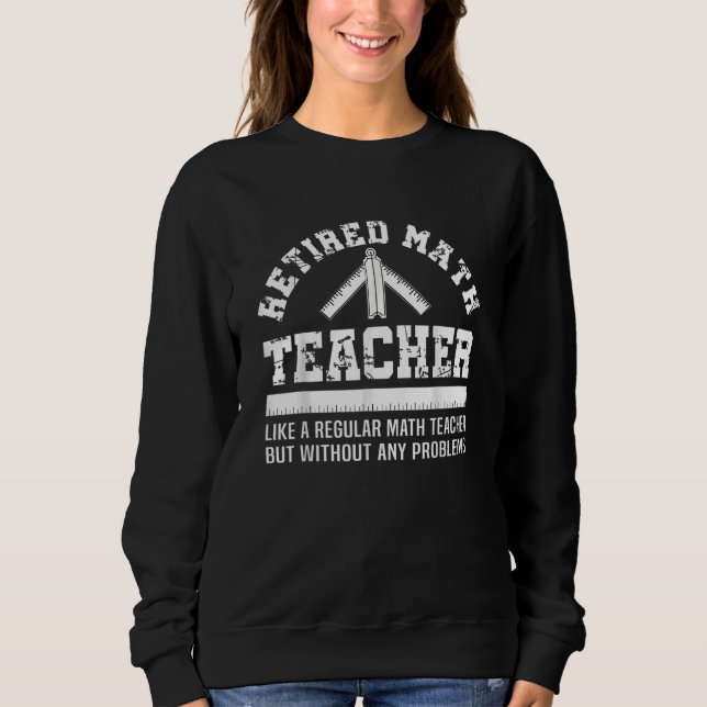 Camiseta Problemas de aposentadoria dos professores de mate (Frente)