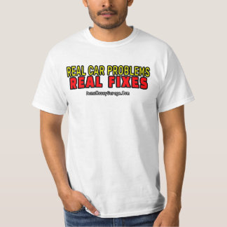 Camiseta Problemas de Carro Reais Soluções Reais p