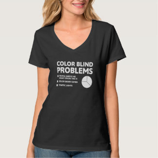 Camiseta Problemas de Daltonismo