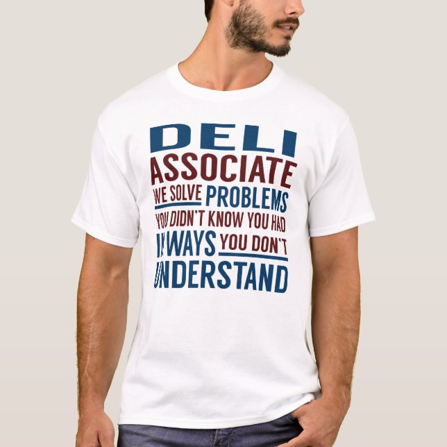 Camiseta Problemas de Resolução Associada à Deli (Frente)