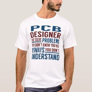 Camiseta Problemas De Resolução Do Pcb Designer