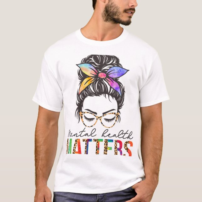 Camiseta Problemas de Saúde Cérebro Doença Mental Alarme (Frente)