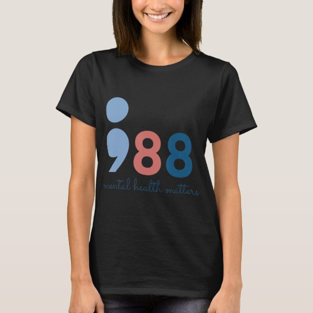 Camiseta Problemas de Saúde Mental Alertas para a Prevenção (Frente)