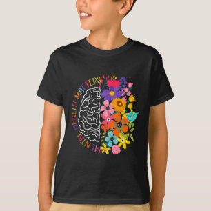 Camiseta Problemas de saúde mental Doença cerebral do céreb