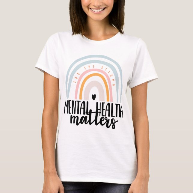 Camiseta Problemas De Saúde Presentes Acabam Com A Doença M (Frente)
