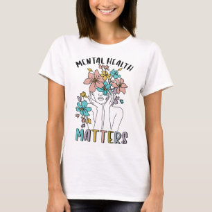 Camiseta Problemas de saúde Sensibilização Neurodiversidade