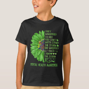 Camiseta Problemas De Sensibilização Para A Saúde Mental Gi