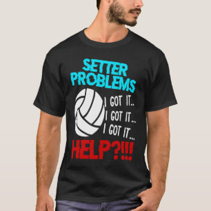 Camiseta Problemas do Setor de Voleibol Praia Voleibol