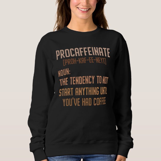Camiseta Procafeinate Caffeine Drinker Breu Café Espre (Frente)