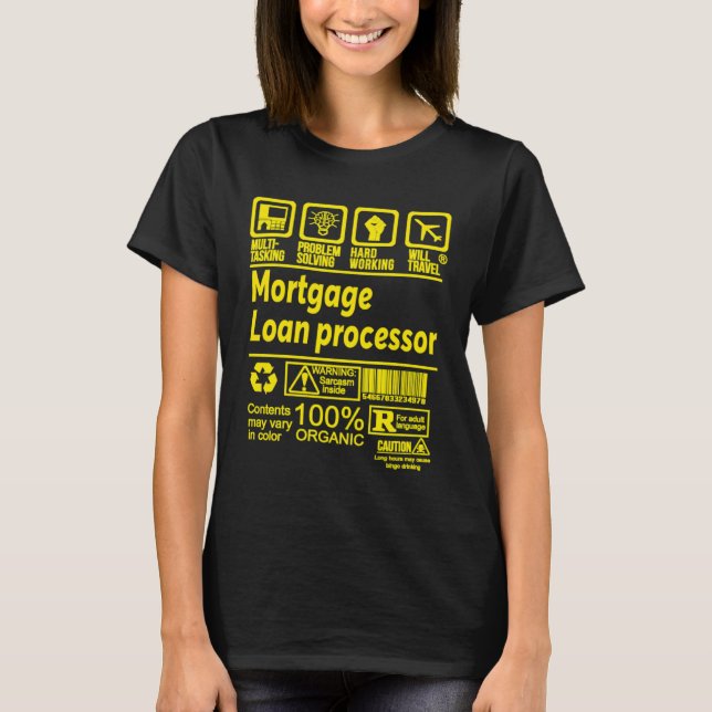 CAMISETA PROCESSADOR DE EMPRÉSTIMO HIPOTECÁRIO RESOLVE PROB (Frente)