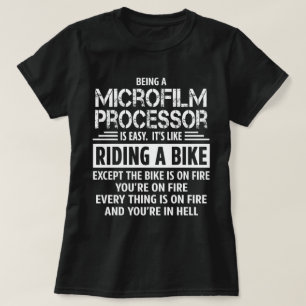 Camiseta Processador de microfilme